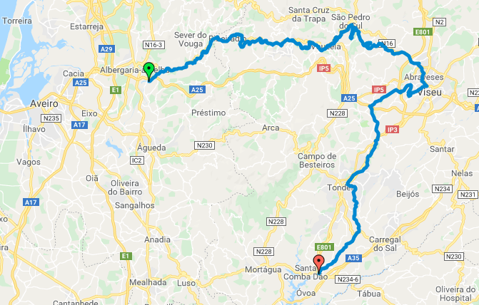 Cycling Ecopista Dão e Vouga Viaje Portugal Tours Coimbra