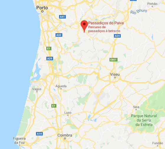 Passadiços do Rio Paiva e ponte 516 Arouca walking - Viaje Portugal ...