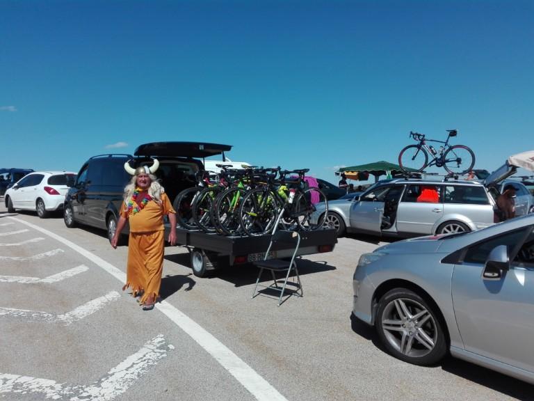 Transporte de bicicletas volta a portugal 2019