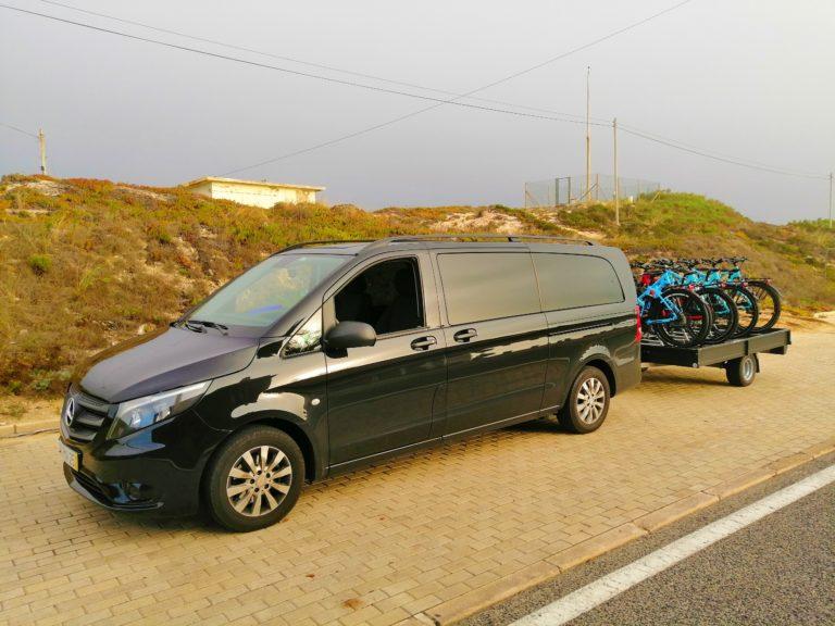 Transporte de bicicletas eletricas