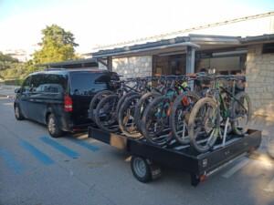 Bike trailer santuário de fatima